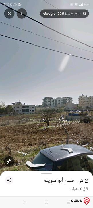 قطعة ارض مساحة 751م للبيع في عمان - منطقة مرج الحمام الغربي البنيات