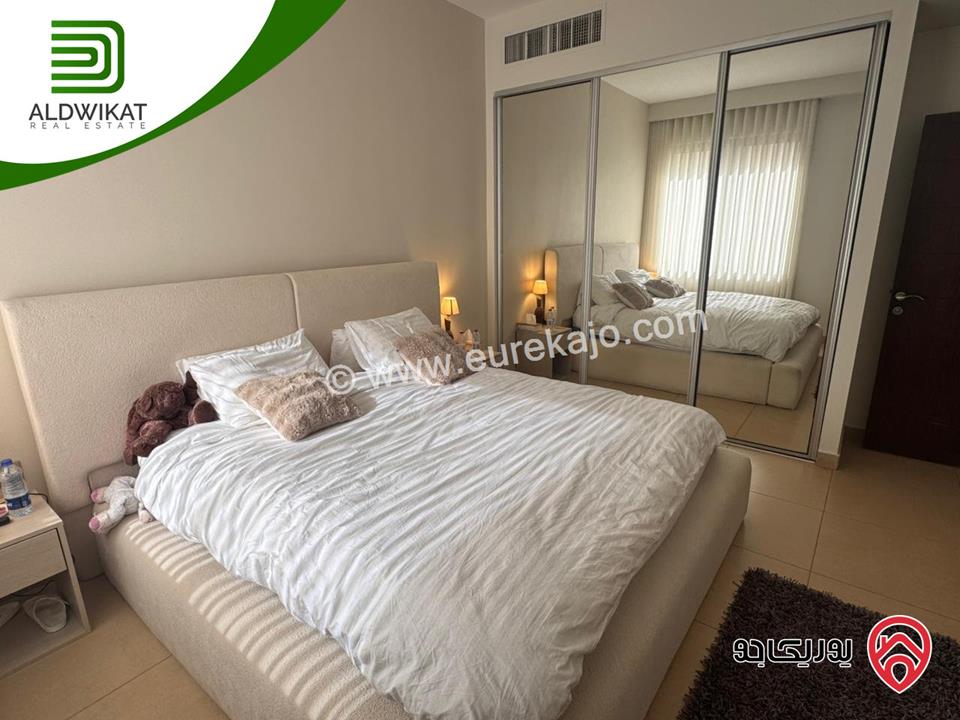 شقة طابق ثاني ضمن كومباوند مفروشة للايجار في عمان - عبدون المساحة 110م موقع اطلالة مميز