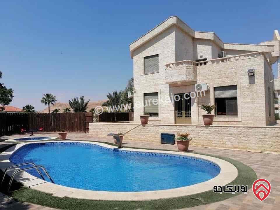 مزرعة للبيع في البحر الميت مساحة 4 دنم فرصة ذهبية للاستثمار والرفاهية