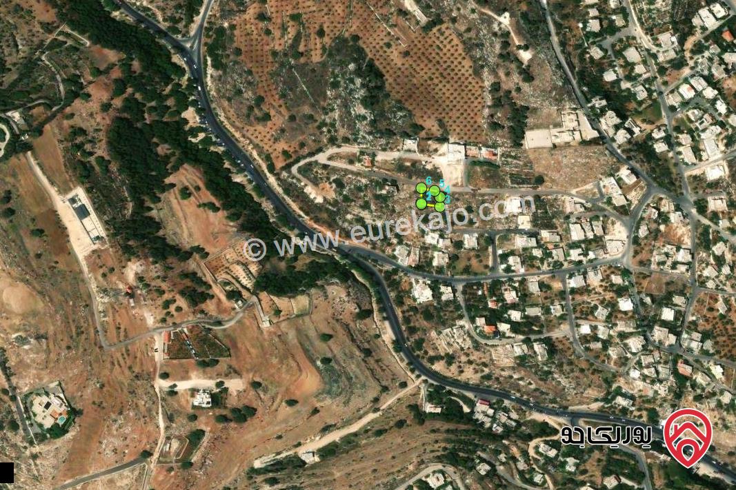 قطعة أرض استثمارية مميزة مساحة 600م للبيع من أراضي غرب عمان - قرية بلال - حوض الرباحية الجنوبية
