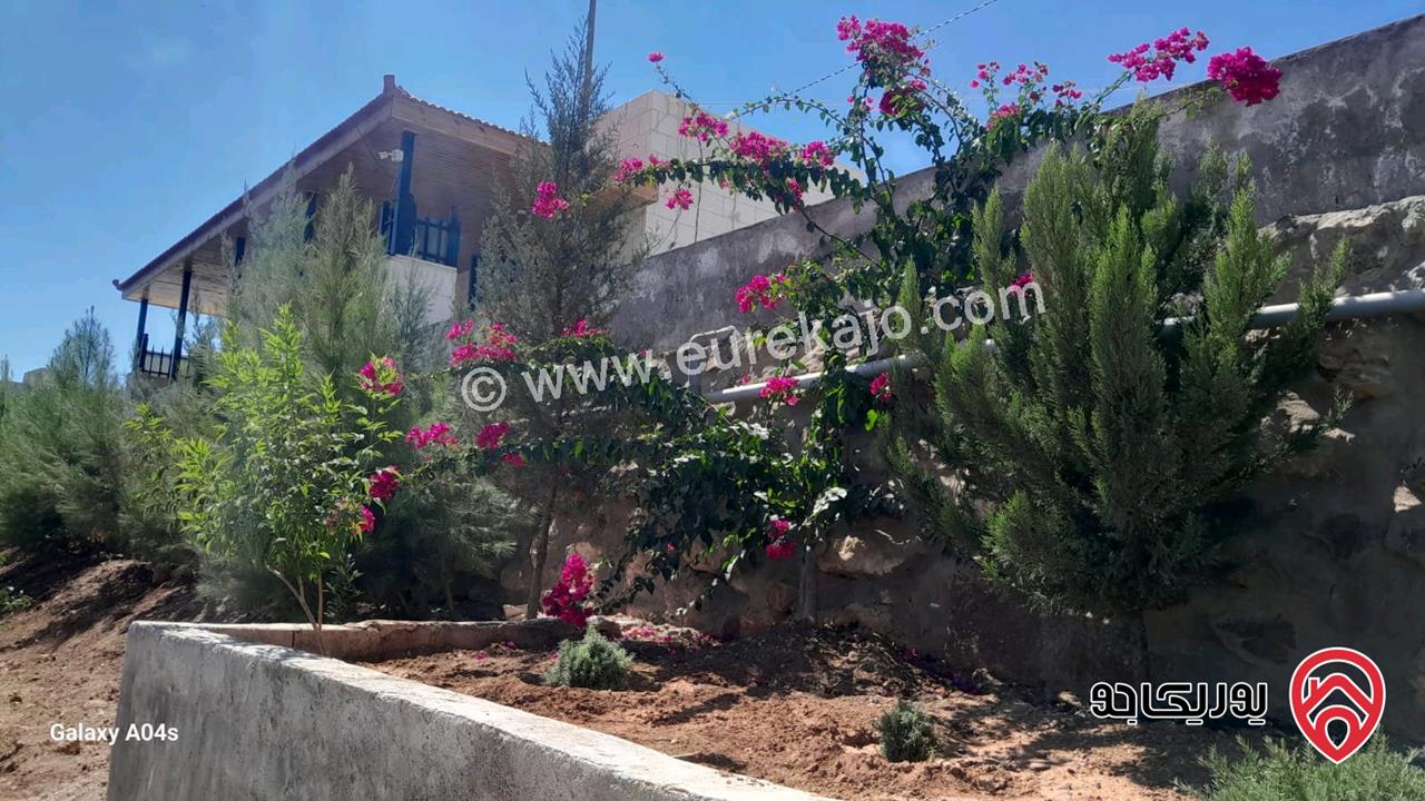 مزرعة مساحة الأرض 4 دونم و 350م والبناء 110م للبيع في بورما - جرش 