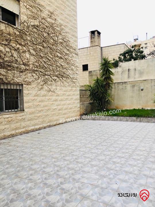 شقة أرضية مساحة 120م للايجار في عمان - أم أذينة