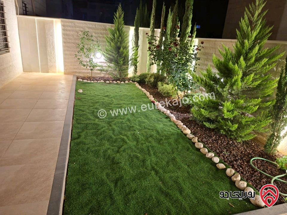 شقة أرضية مساحة 240م داخلي و 130م خارجي للبيع في عمان - الرابية