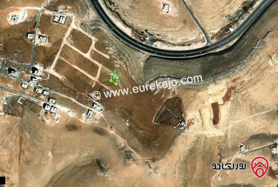 ارض مساحة 530م للبيع من اراضي شرق عمان - طبربور - عين ارباط
