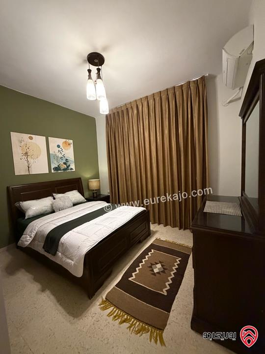 شقة مفروشة طابق ثالث مساحة 110م للايجار في عمان - اللويبدة جديد لم تسكن 