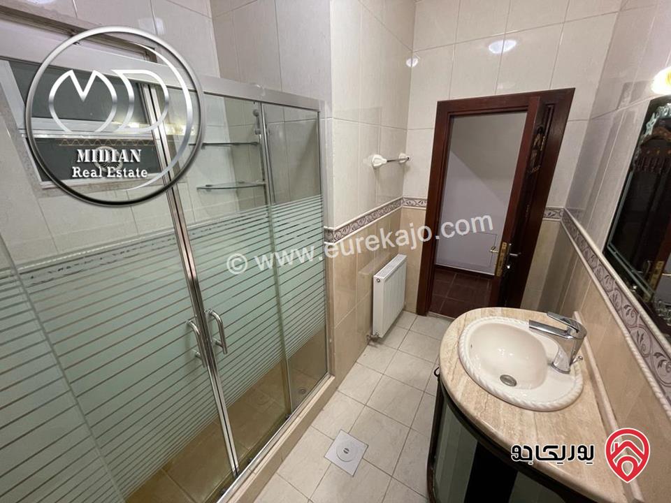 شقة للبيع طابق ثالث في عمان - الجندويل مساحة 160م تشطيبات سوبر ديلوكس اطلالة جميلة بسعر مميز