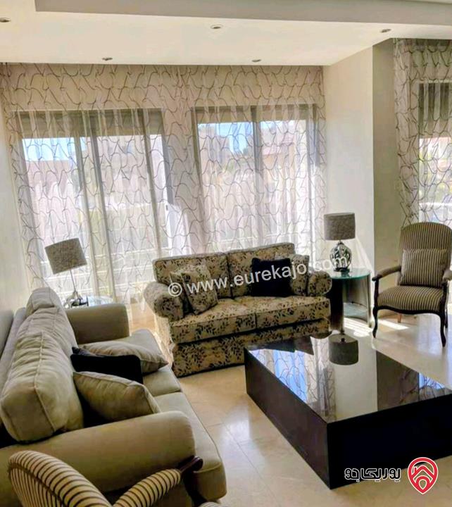 شقة مفروشة شبه أرضية مساحة 190م للايجار لطالبات أو موظفات فقط في عمان - الدوار السابع