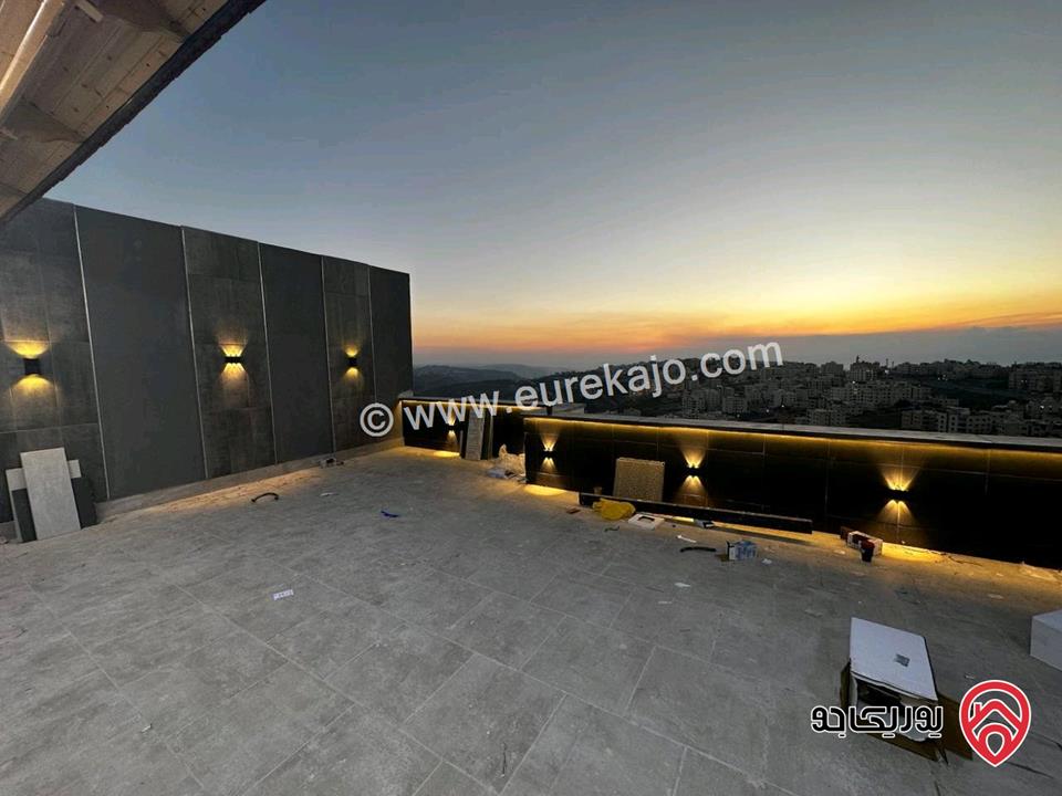 شقة طابق ثالث مساحة 150م مع روف 50م و تراس 50م للايجار في عمان - البيادر