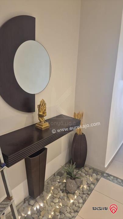 شقة مفروشة فاخرة شبه أرضية مساحة 140م للايجار في عمان - عبدون