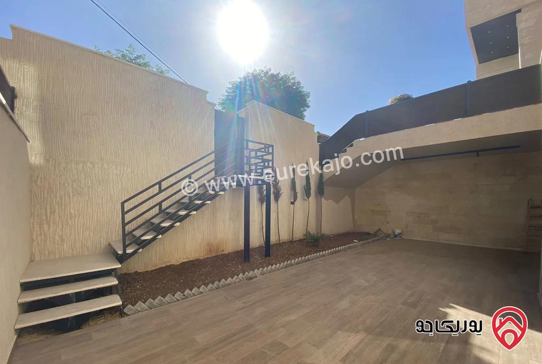 شقة فاخرة مفروشة أرضية مساحة 180م للايجار في عمان - عبدون 