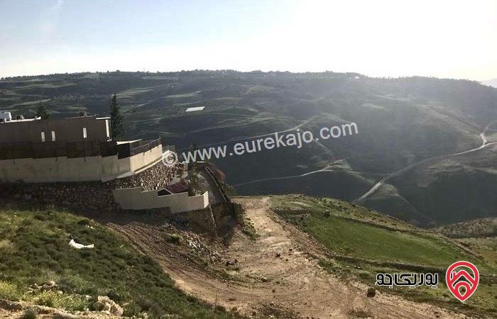 قطعة ارض تصلح لبناء شاليه مساحة 1 دونم و 483م للبيع في جرش