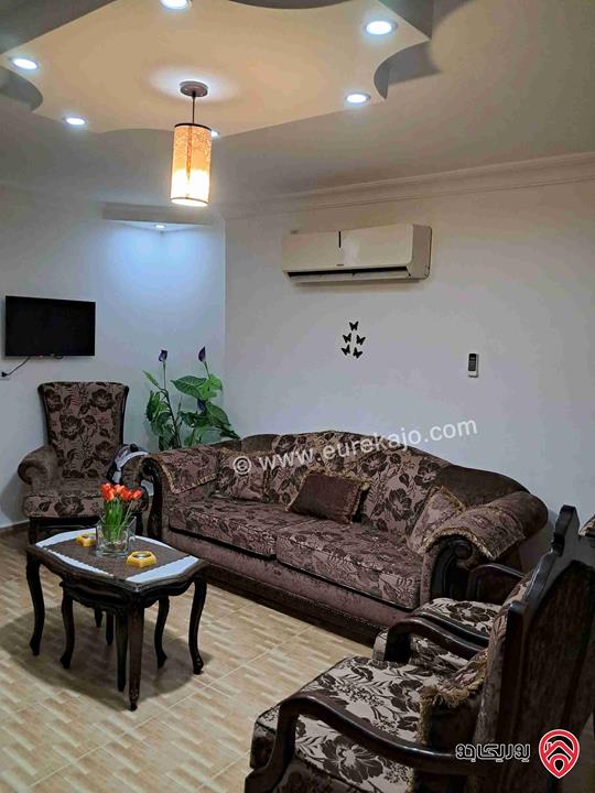 شقة مفروشة مساحة 105م للايجار في اربد - ايدون قرب دوار صحارى