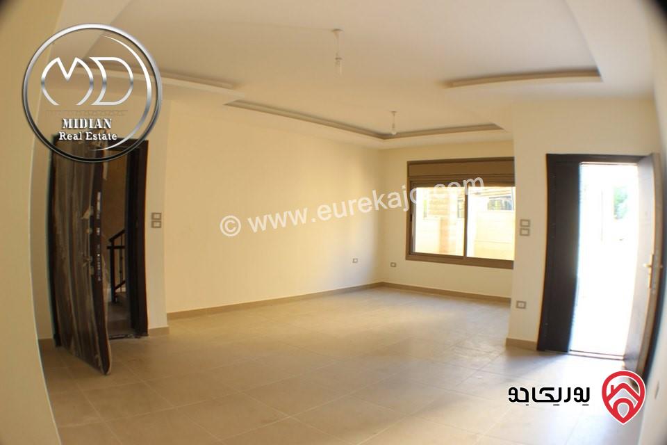 شقة أرضية جديدة للبيع في عمان - الدوار السابع مساحة 260م مع ترس و حديقة 200م تشطيبات سوبر ديلوكس بسعر مميز