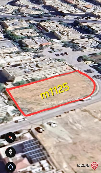 ارض سكنية مميزة على شارعين مساحة 1125م للبيع في عمان - الشميساني