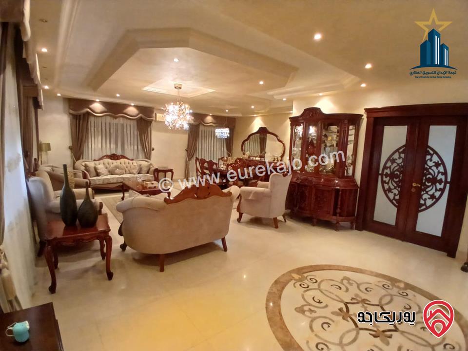 فيلا فاخرة مساحة 670م على أرض 1 دونم للبيع في عمان - ضاحية الرشيد