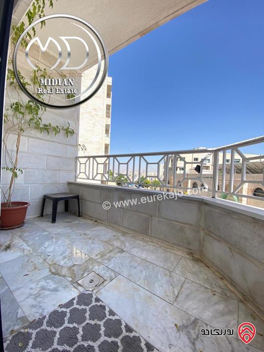 شقة مفروشة للايجار في عمان - ام السماق مساحة 210م طابق ثاني تشطيبات وديكورات فاخرة اطلالة جميلة