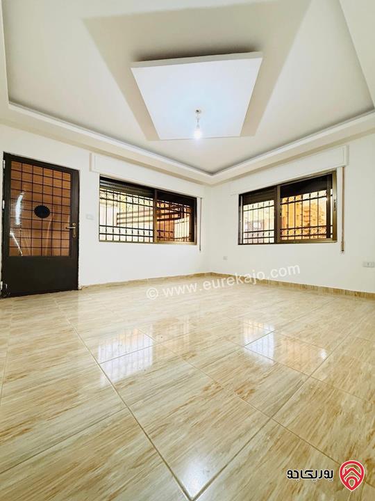 شقة شبه ارضي مساحة 142م داخلي و 30م خارجي للبيع في عمان - طبربور 