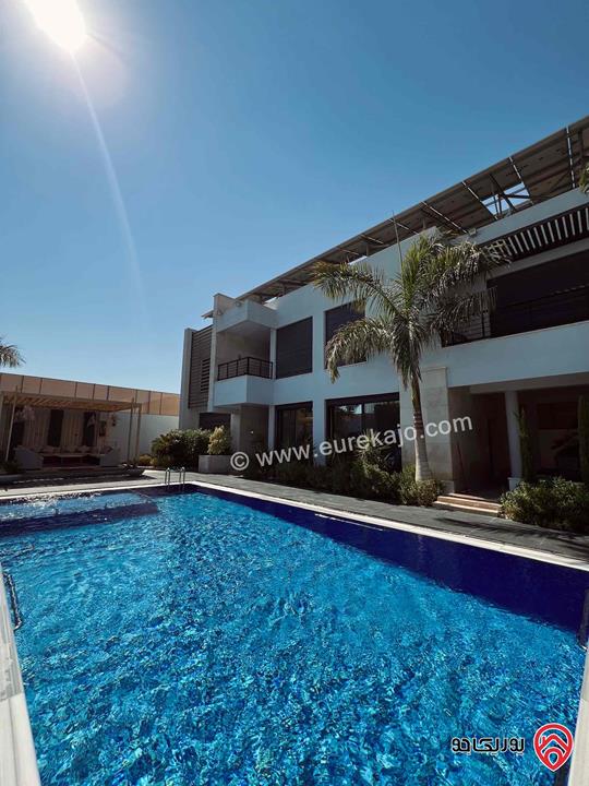 شاليه فاخر Mirabella Villa للايجار اليومي في البحر الميت - منطقة الرامة 