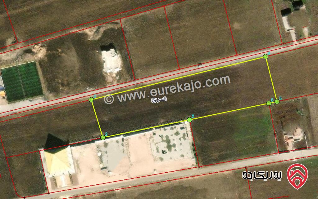 قطعة ارض مساحة 4785م للبيع في اربد - الصريح 