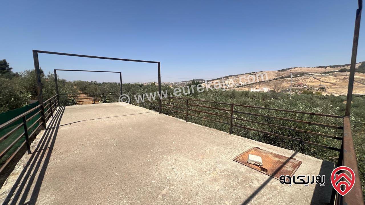 مزرعة مساحة 9 دونم و 708م للبيع في البلقاء - بمنطقة تل الرمان بالقرب من مطعم خيل و ليل 