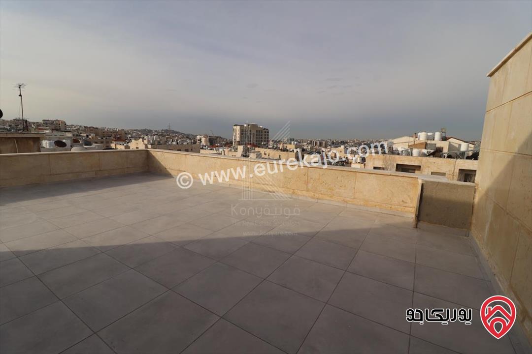 شقة مفروشة مودرن طابق ثالث دوبلكس مساحة 144م للايجار في عمان - دير غبار