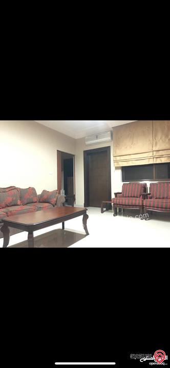 شقة مفروشة طابق أول مساحة 200م للايجار في عمان - خلدا