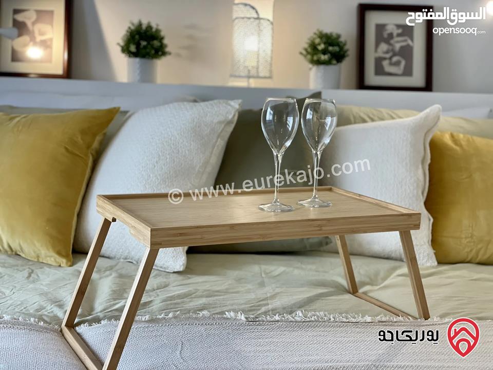 شقة مفروشة مساحة 100م للايجار في عمان - ام اذينة 