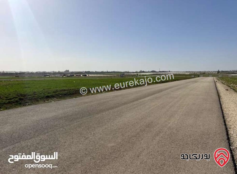 فرصة استثمارية – أرض مساحة 534م على شارعين، للبيع في عمان - الطنيب – طريق المطار، قرب جامعة الإسراء