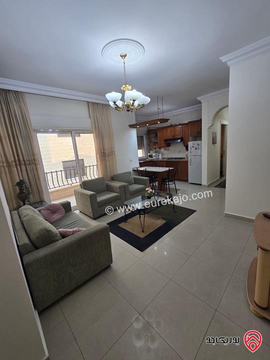 شقتين مفروشتين كل شقة مساحة 80م قوشان مستقل طابق أول ورابع بعفش كامل للبيع في عمان - دير غبار