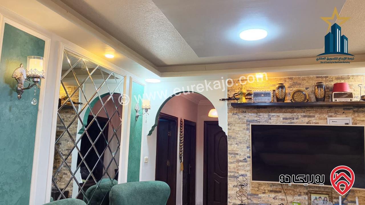 شقة مميزة مساحة 150م + ساحات خارجية 120م للبيع في عمان - طبربور – ضاحية الصفا 