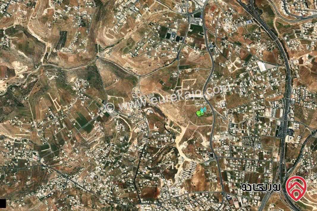 قطعة أرض استثمارية سكنية مساحة 989م للبيع من أراضي غرب عمان وادي السير حوض الدمينة