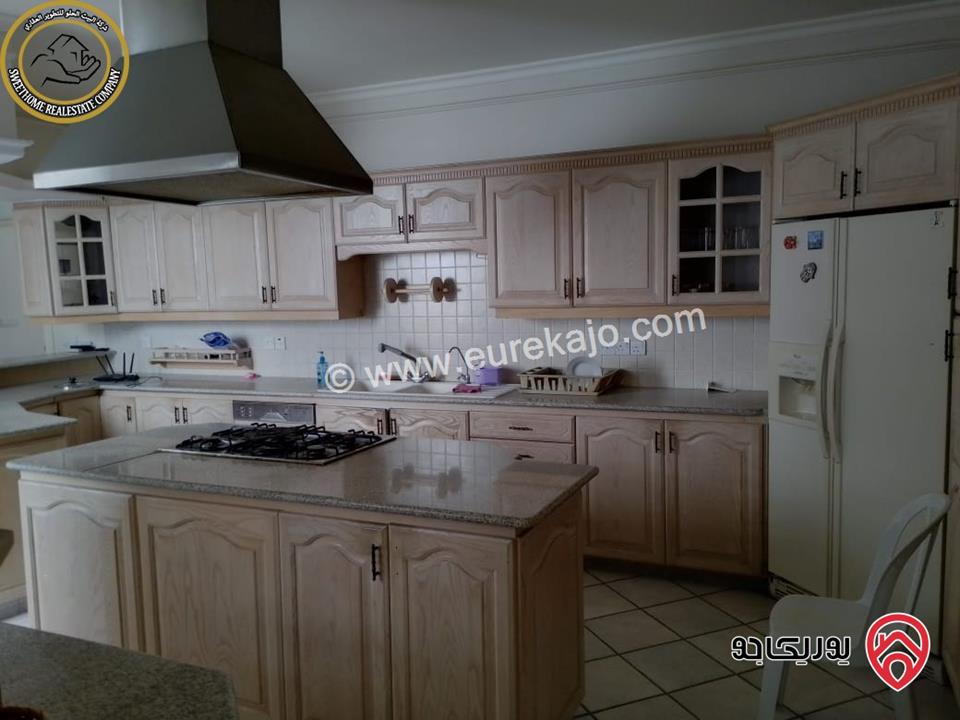 شقة طابقية فاخرة للبيع في خلدا - العوجانية  - قرب مدارس المعارف طابق ثالث 340م تشطيب سوبر ديلوكس