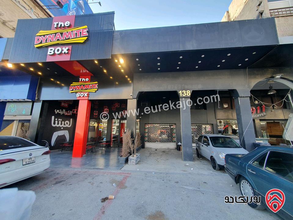  محلات و مخزن للايجار في عمان - خلدا شارع المدينة الطبية مقابل ليدرز سنتر من المالك مباشرة