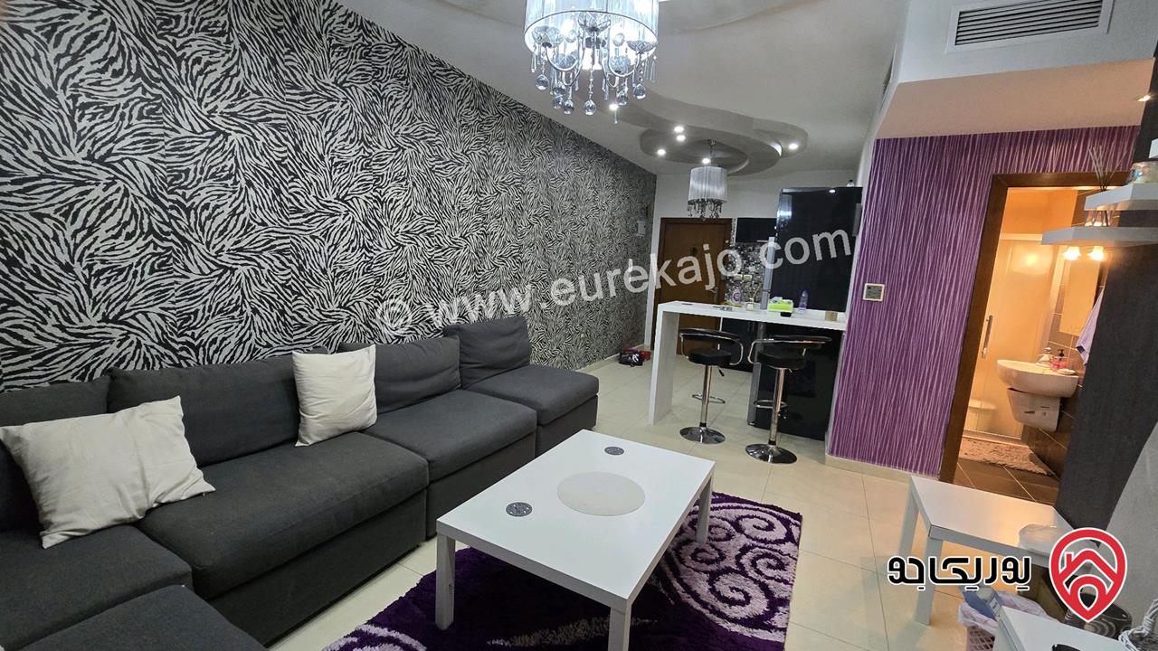 شقة مفروشة مساحة 100م طابق ثاني للايجار في عمان - دير غبار 