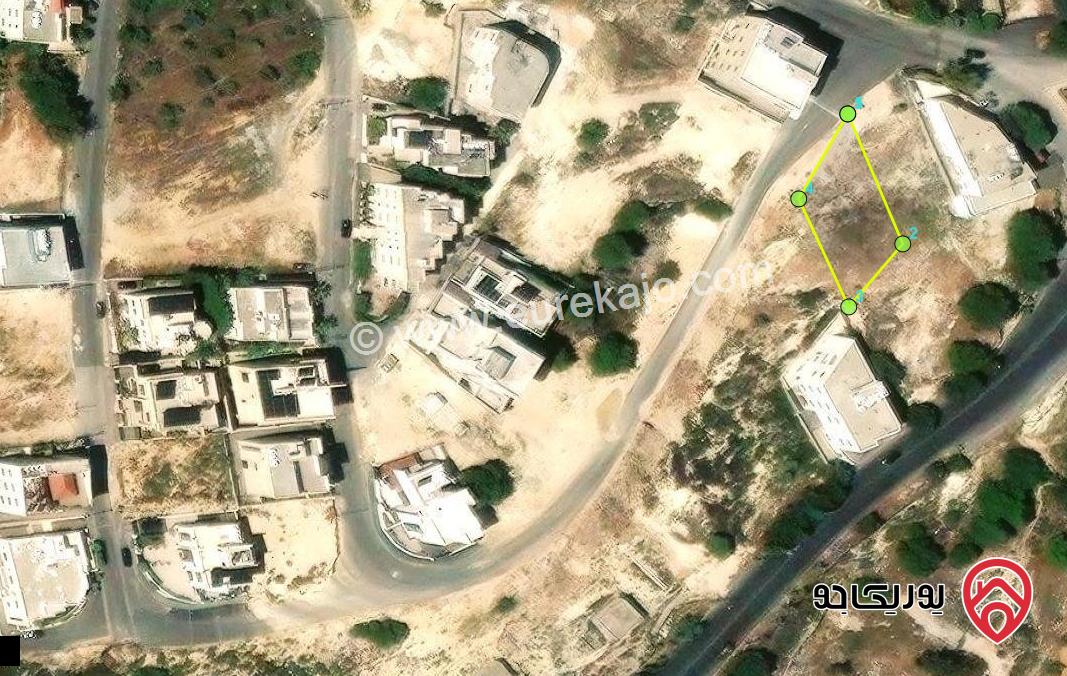 قطعة أرض مساحة 644م للبيع من أراضي غرب عمان - بلال حوض الحديب