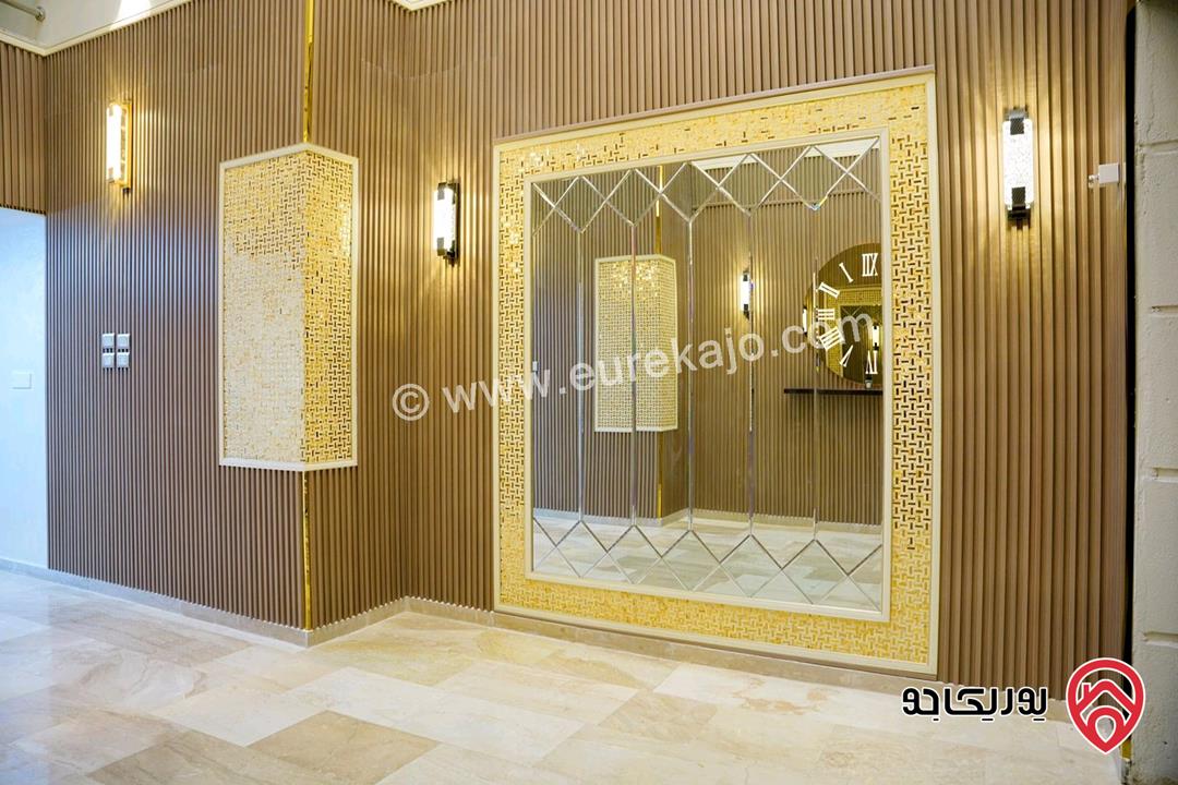 شقة طابق أرضي مساحة 173م داخلي و 160م خارجي للبيع في اربد - ايدون