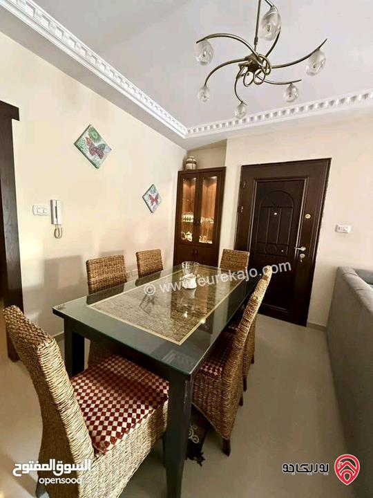 شقة مفروشة طابق ارضي مساحة 100م للايجار في عمان - الدوار الخامس