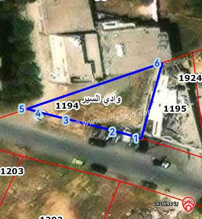 ارض صناعية مساحة 410م للبيع في عمان - بيادر وادي السير 