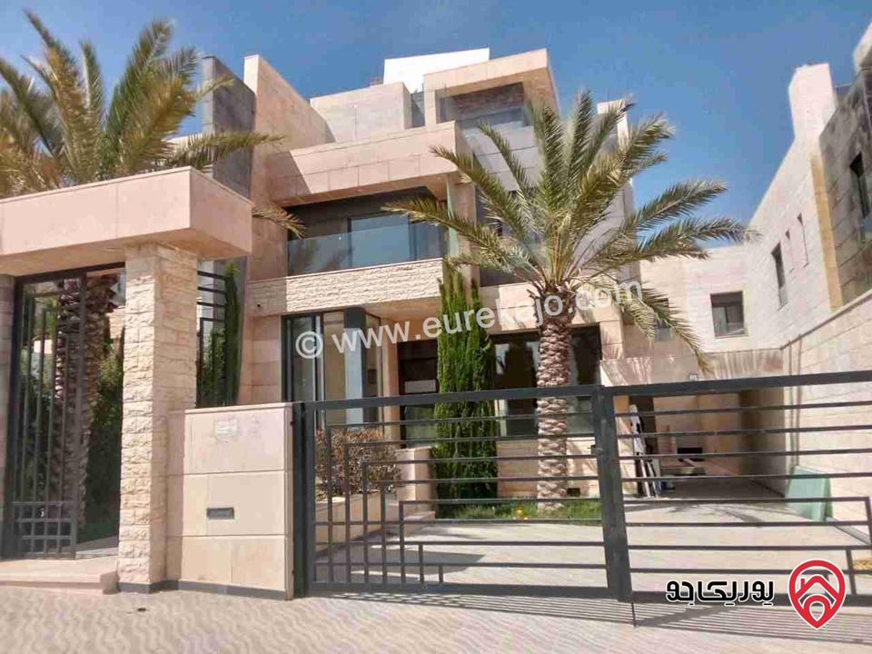 فيلا مساحة الارض 600م مساحة البناء 1000م للبيع في عمان - عبدون