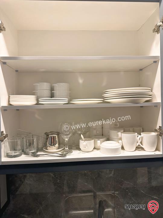 شقة مساحة 140م طابق اول للايجار مفروشة في عمان - الدوار الخامس ايجار يومي - أسبوعي - شهري 