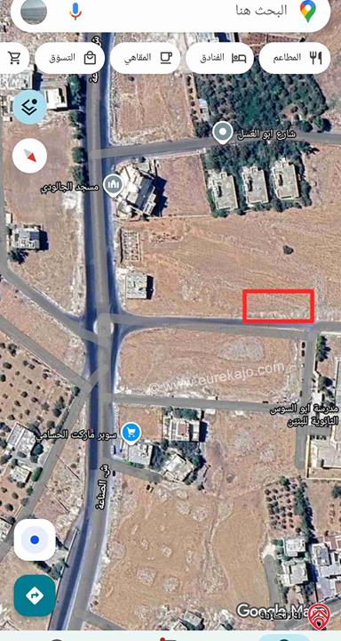 أرض مساحة 750متر للبيع في عمان - ابو السوس