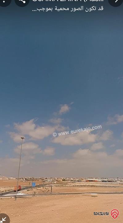 أرض مساحة 882م للبيع في عمان - رجم الأشامي - طريق المية