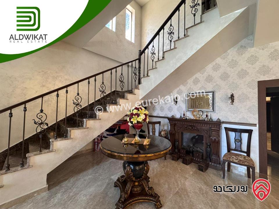 فيلا مستقلة للبيع في مرج الحمام - ناعور مساحة الارض 2100 م مساحة البناء 900م