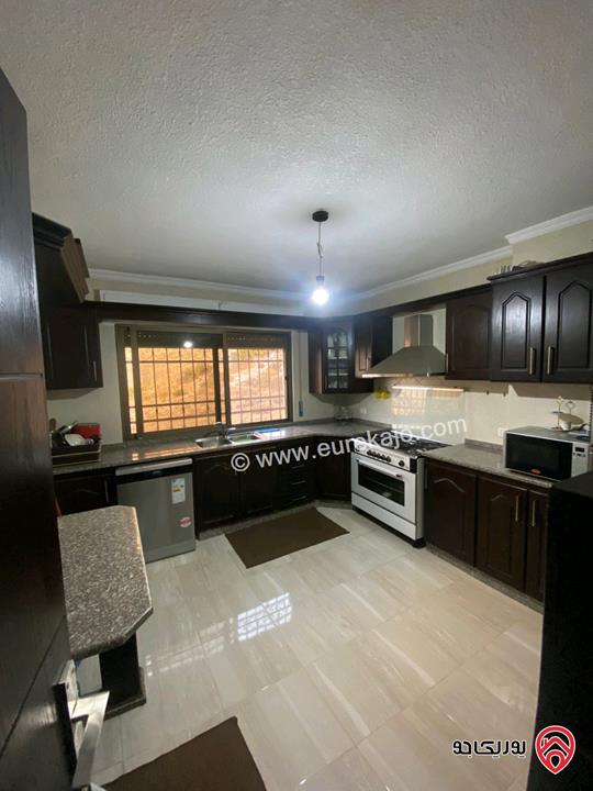 شقة شبه ارضية مساحة 166م للبيع في عمان - مرج الحمام 