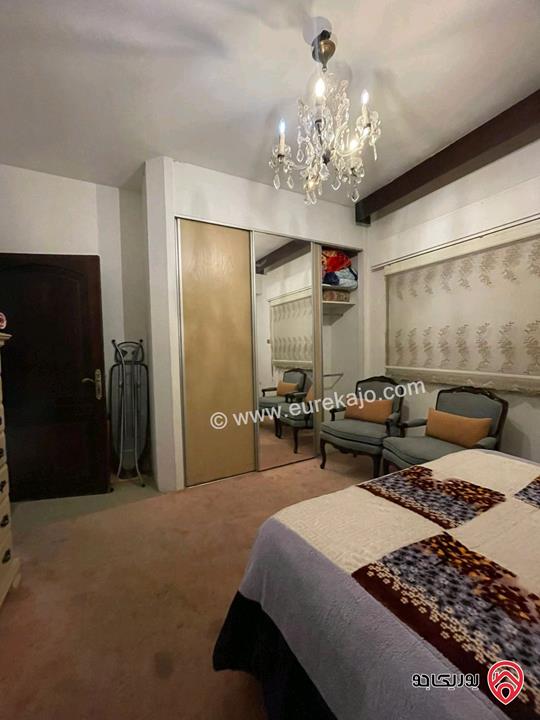 شقة طابق اول مساحة 100م للايجار مفروشة في عمان - البنيات 