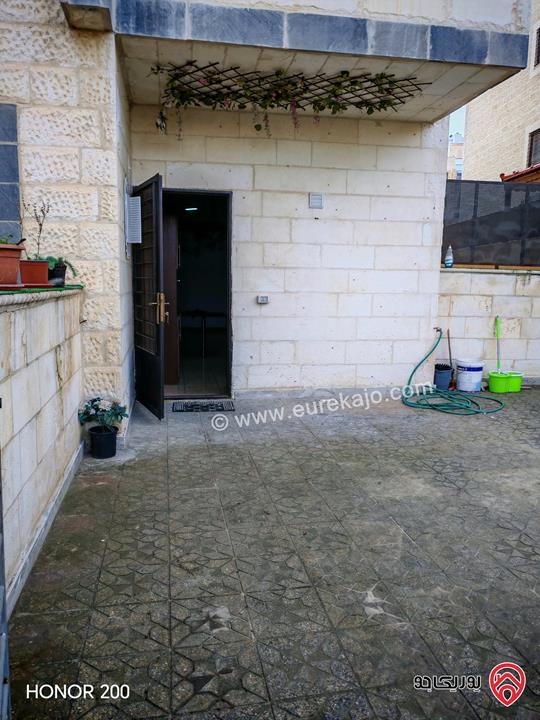 شقة ارضية مساحة 175م داخلي و 50م خارجي للايجار في عمان - ضاحية الرشيد 