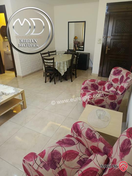 شقة مفروشة للايجار في عمان - دير غبار مساحة 130م تشطيبات وفرش سوبر ديلوكس اطلالة جميلة بسعر مميز