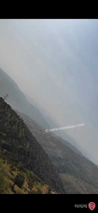 شالية فاخر مميز مساحة الأرض 1300م والبناء 180م للبيع في جرش قريب من عمان بإطلالة بانورامية وأعلى مواصفات