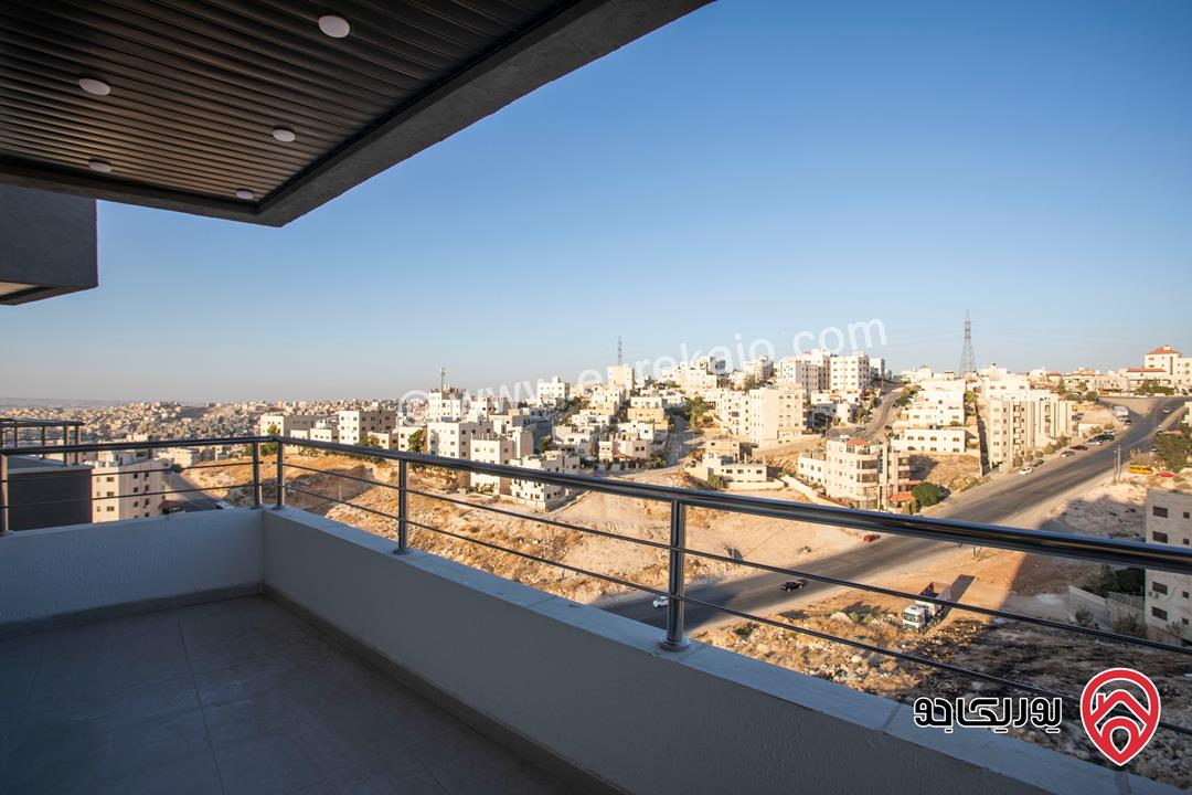 شقة طابق ثالث للبيع مع روف دوبلكس مساحة 160م تشطيب فاخر للبيع في عمان - ابو علندا كاش او اقساط 