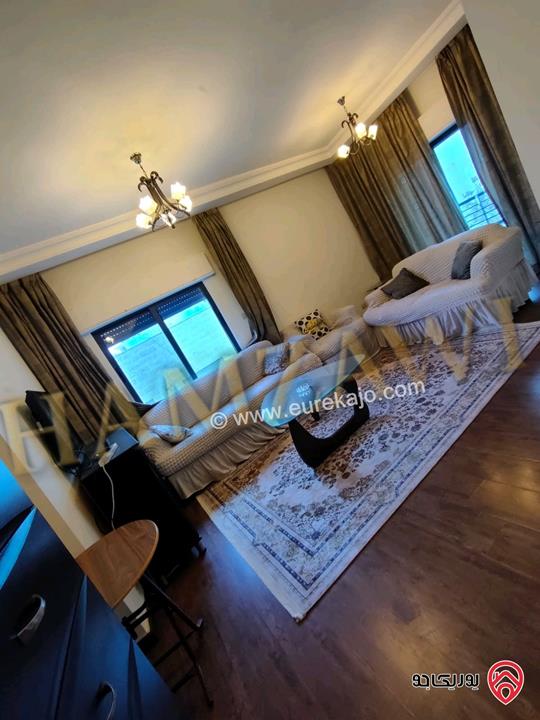 شقة مفروشة طابق ثالث مساحة 100م للايجار في عمان - عبدون